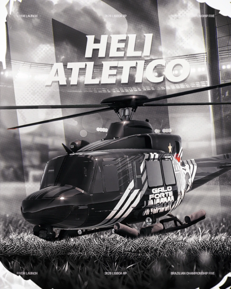 HELICÓPTERO ATLETICO 32 TIROS - 30 DIAS