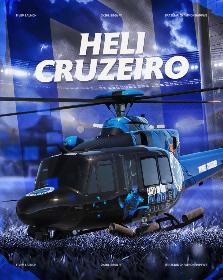 HELICÓPTERO CRUZEIRO 32 TIROS - 30 DIAS