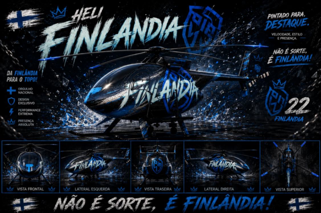 HELICÓPTERO FINLANDIA